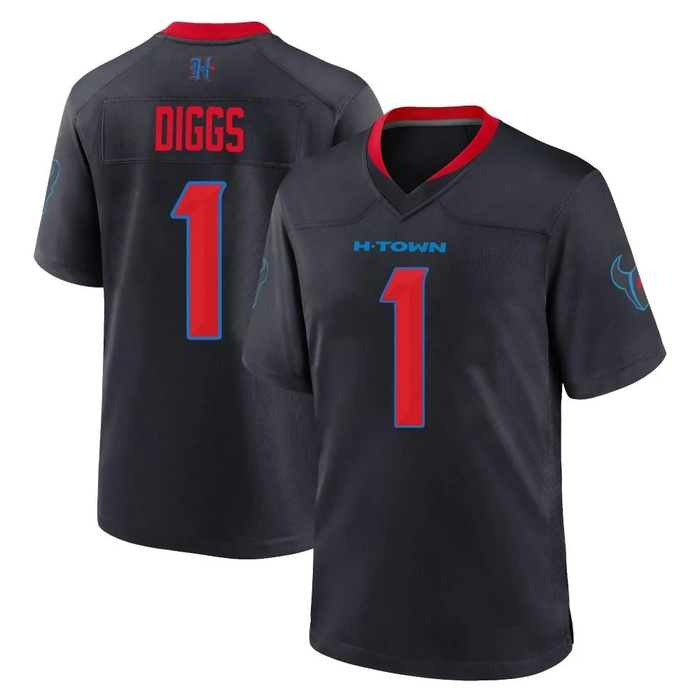 Youth Houston Texans Stefon Diggs Nike 2nd Alternate Game Navy Jersey Youth Houston Texans Stefon Diggs Nike 2nd Alternate Game Navy Jersey
