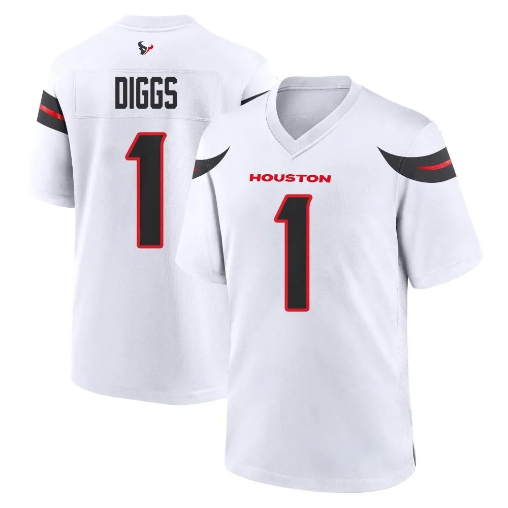 Youth Houston Texans Stefon Diggs Nike Game White Jersey Youth Houston Texans Stefon Diggs Nike Game White Jersey