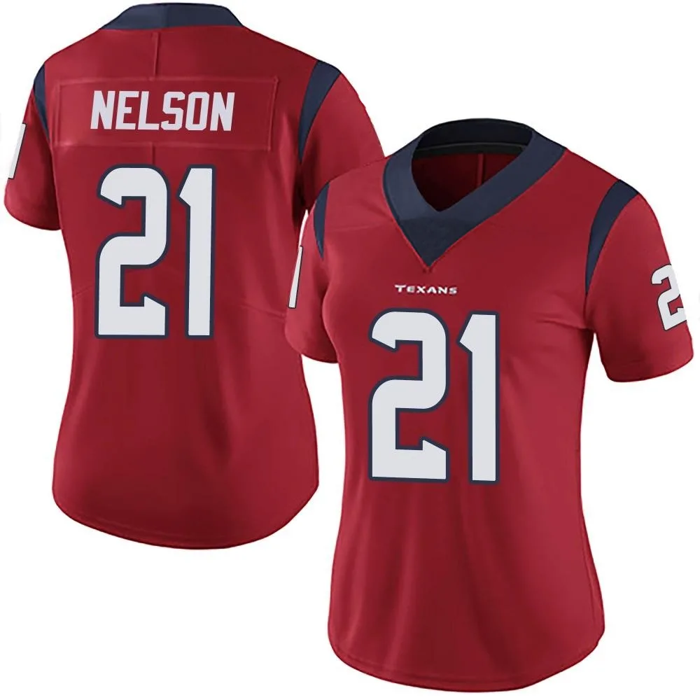 Women's Houston Texans Steven Nelson Nike Alternate Vapor Untouchable Limited Red Jersey Women's Houston Texans Steven Nelson Nike Alternate Vapor Untouchable Limited Red Jersey