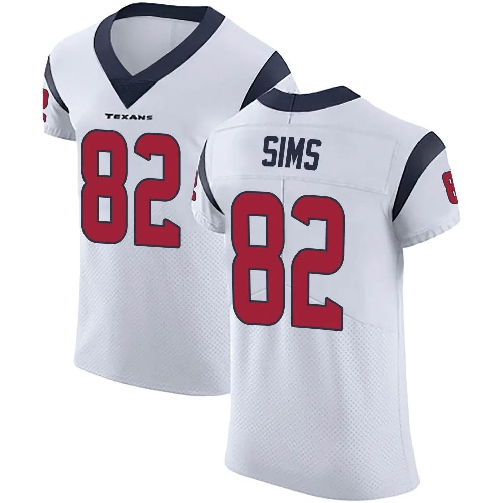 Men's Houston Texans Steven Sims Nike Vapor Untouchable Elite White Jersey Men's Houston Texans Steven Sims Nike Vapor Untouchable Elite White Jersey