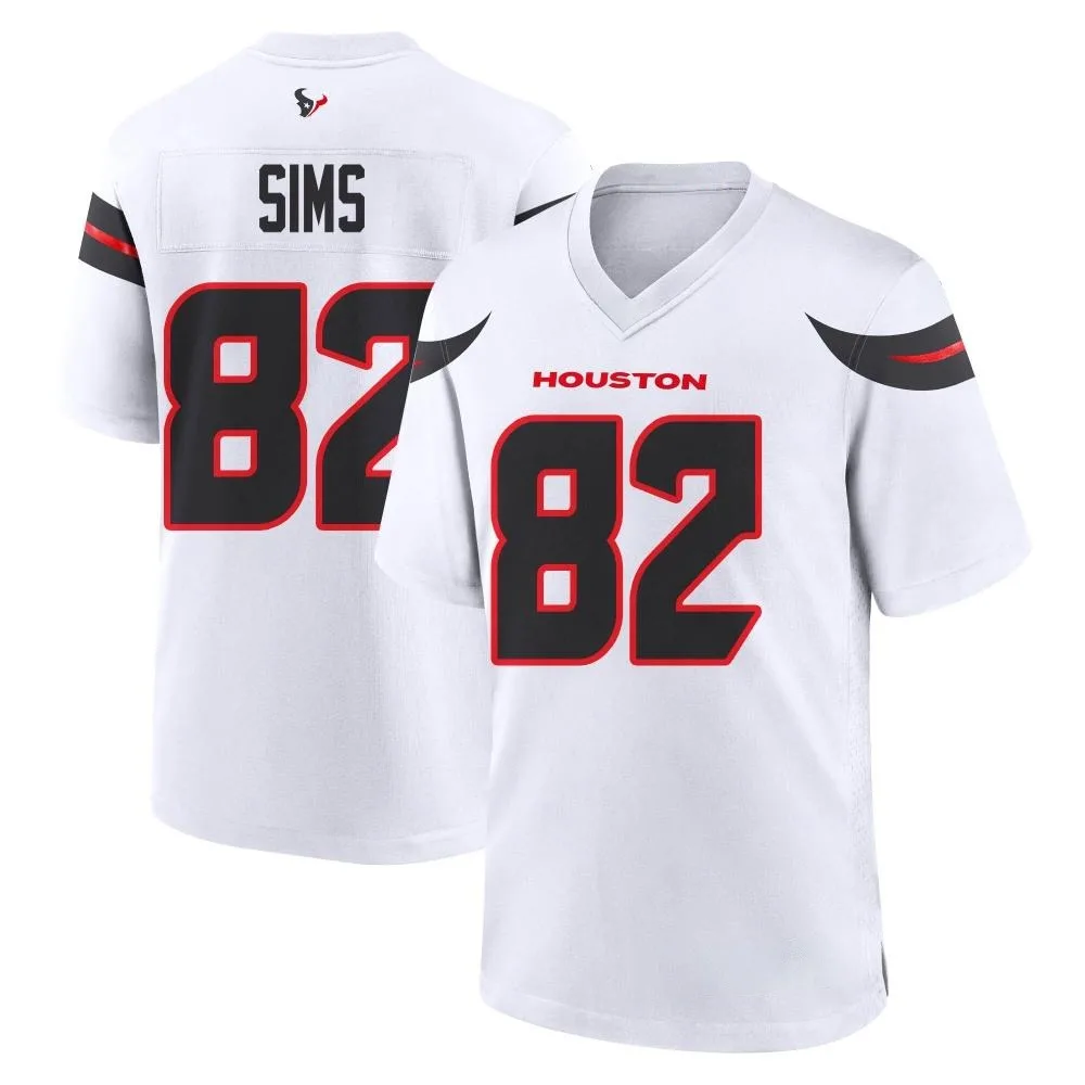 Youth Houston Texans Steven Sims Nike Game White Jersey Youth Houston Texans Steven Sims Nike Game White Jersey