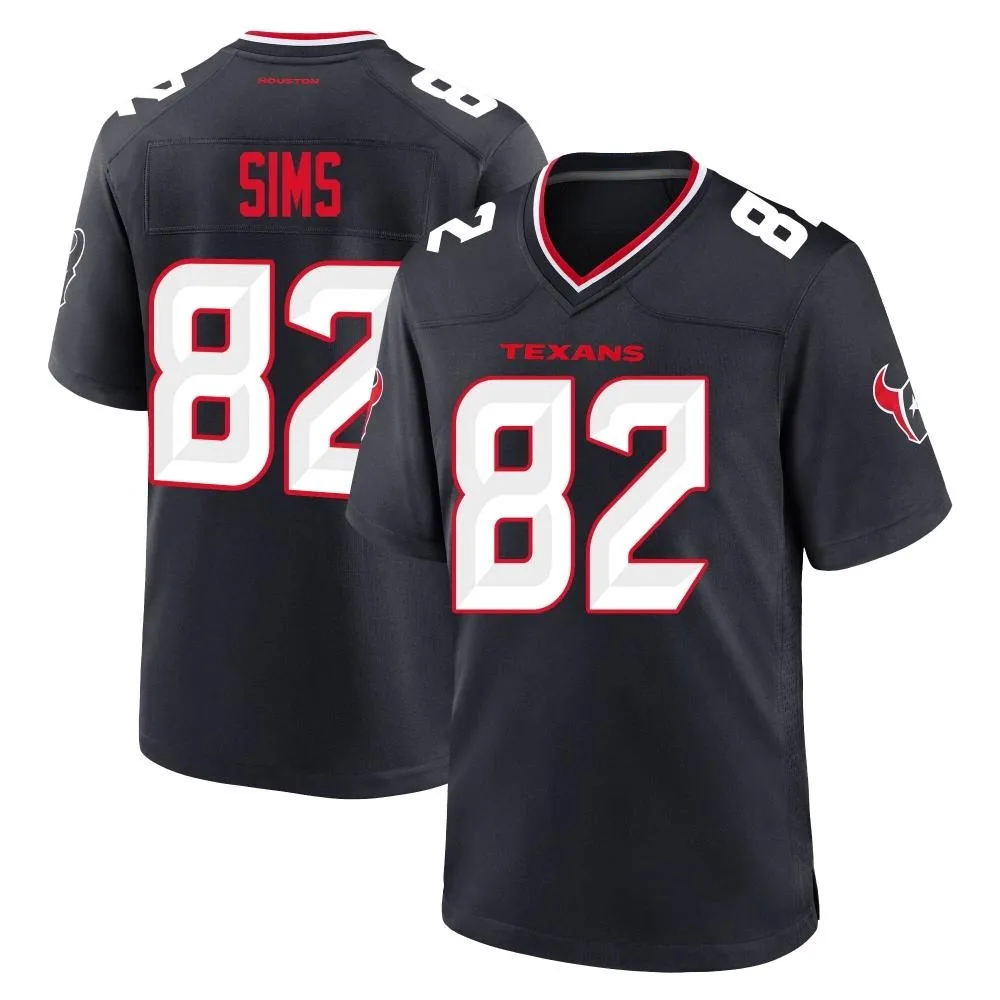 Youth Houston Texans Steven Sims Nike Team Game Navy Jersey Youth Houston Texans Steven Sims Nike Team Game Navy Jersey
