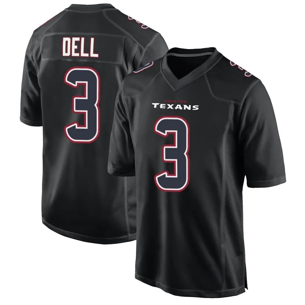 Men's Houston Texans Tank Dell Nike Fashion Game Black Jersey Men's Houston Texans Tank Dell Nike Fashion Game Black Jersey