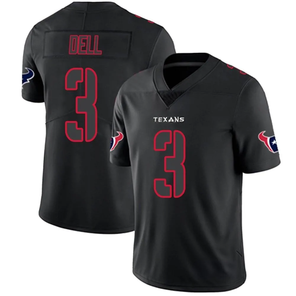 Men's Houston Texans Tank Dell Nike Limited Black Impact Jersey Men's Houston Texans Tank Dell Nike Limited Black Impact Jersey