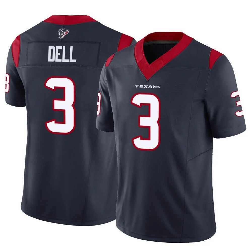 Men's Houston Texans Tank Dell Nike Vapor F.U.S.E. Limited Navy Jersey Men's Houston Texans Tank Dell Nike Vapor F.U.S.E. Limited Navy Jersey
