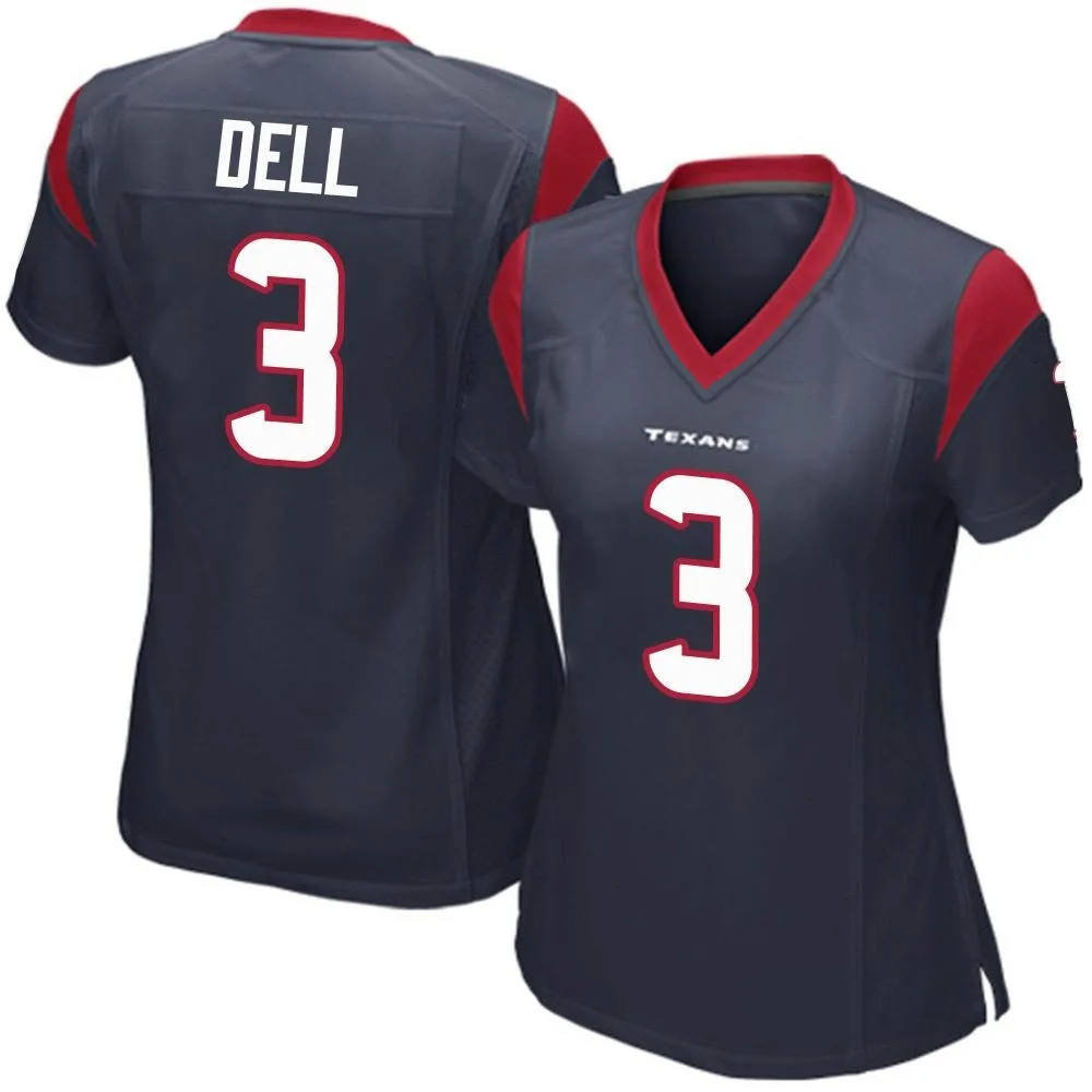 Women's Houston Texans Tank Dell Nike Team Color Game Navy Blue Jersey Women's Houston Texans Tank Dell Nike Team Color Game Navy Blue Jersey