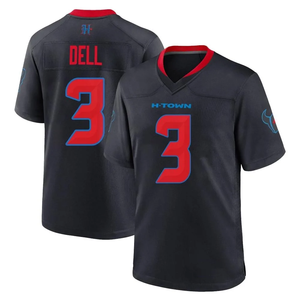 Youth Houston Texans Tank Dell Nike 2nd Alternate Game Navy Jersey Youth Houston Texans Tank Dell Nike 2nd Alternate Game Navy Jersey