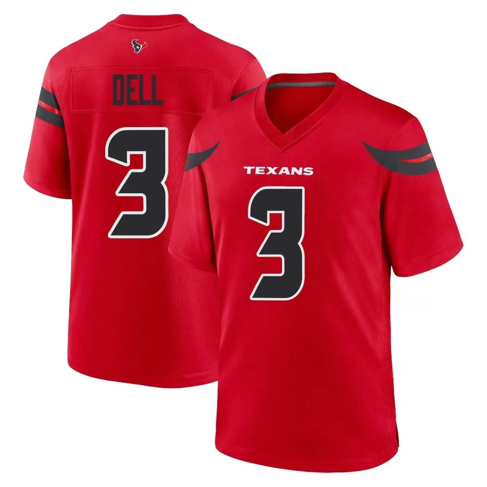 Youth Houston Texans Tank Dell Nike Alternate Game Red Jersey Youth Houston Texans Tank Dell Nike Alternate Game Red Jersey