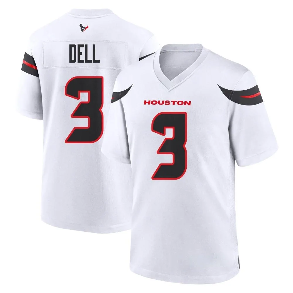 Youth Houston Texans Tank Dell Nike Game White Jersey Youth Houston Texans Tank Dell Nike Game White Jersey