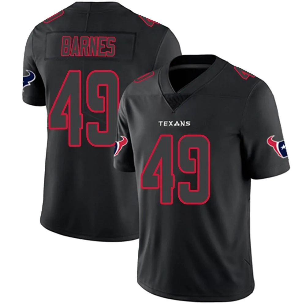 Youth Houston Texans Tarique Barnes Nike Limited Black Impact Jersey Youth Houston Texans Tarique Barnes Nike Limited Black Impact Jersey