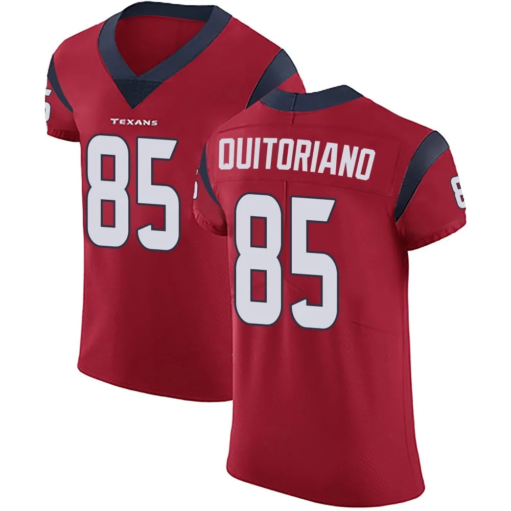 Men's Houston Texans Teagan Quitoriano Nike Alternate Vapor Untouchable Elite Red Jersey Men's Houston Texans Teagan Quitoriano Nike Alternate Vapor Untouchable Elite Red Jersey