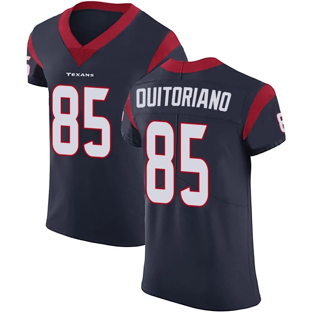 Men's Houston Texans Teagan Quitoriano Nike Team Color Vapor Untouchable Elite Navy Blue Jersey Men's Houston Texans Teagan Quitoriano Nike Team Color Vapor Untouchable Elite Navy Blue Jersey