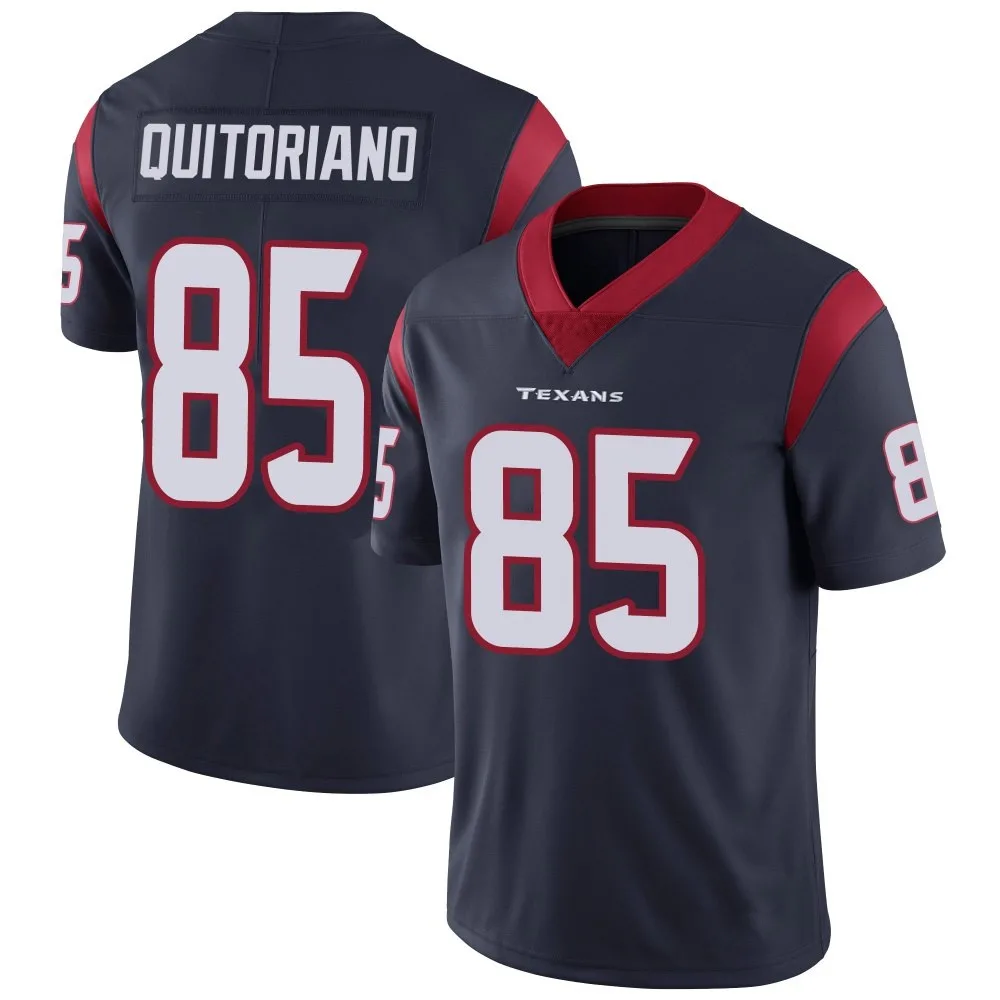 Men's Houston Texans Teagan Quitoriano Nike Team Color Vapor Untouchable Limited Navy Blue Jersey Men's Houston Texans Teagan Quitoriano Nike Team Color Vapor Untouchable Limited Navy Blue Jersey