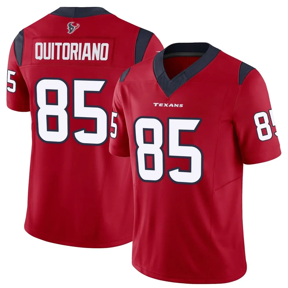 Men's Houston Texans Teagan Quitoriano Nike Vapor F.U.S.E. Limited Red Jersey Men's Houston Texans Teagan Quitoriano Nike Vapor F.U.S.E. Limited Red Jersey