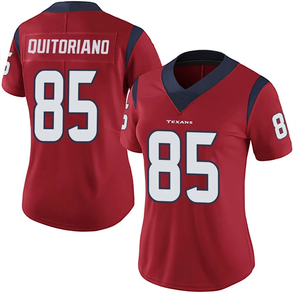 Women's Houston Texans Teagan Quitoriano Nike Alternate Vapor Untouchable Limited Red Jersey Women's Houston Texans Teagan Quitoriano Nike Alternate Vapor Untouchable Limited Red Jersey