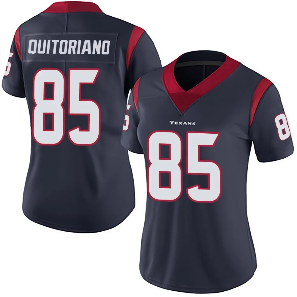 Women's Houston Texans Teagan Quitoriano Nike Team Color Vapor Untouchable Limited Navy Blue Jersey Women's Houston Texans Teagan Quitoriano Nike Team Color Vapor Untouchable Limited Navy Blue Jersey
