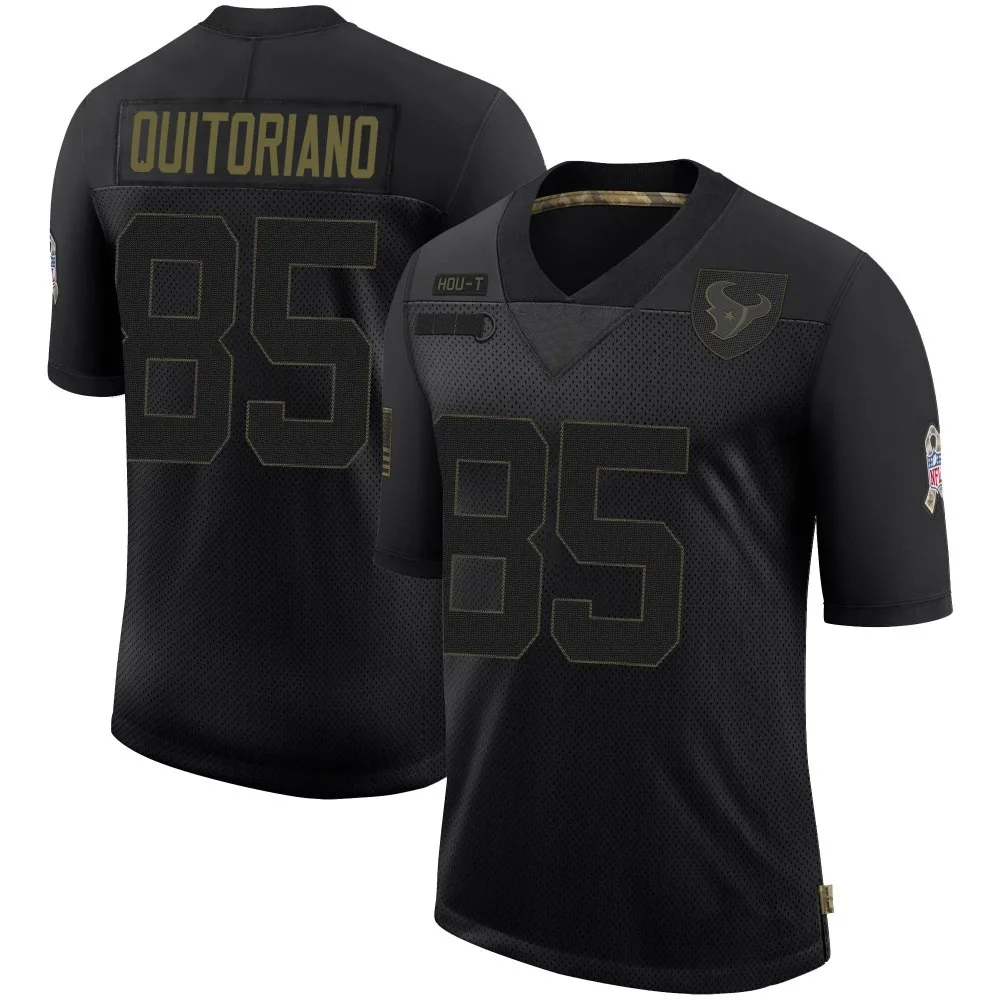 Youth Houston Texans Teagan Quitoriano Nike 2020 Salute To Service Limited Black Jersey Youth Houston Texans Teagan Quitoriano Nike 2020 Salute To Service Limited Black Jersey