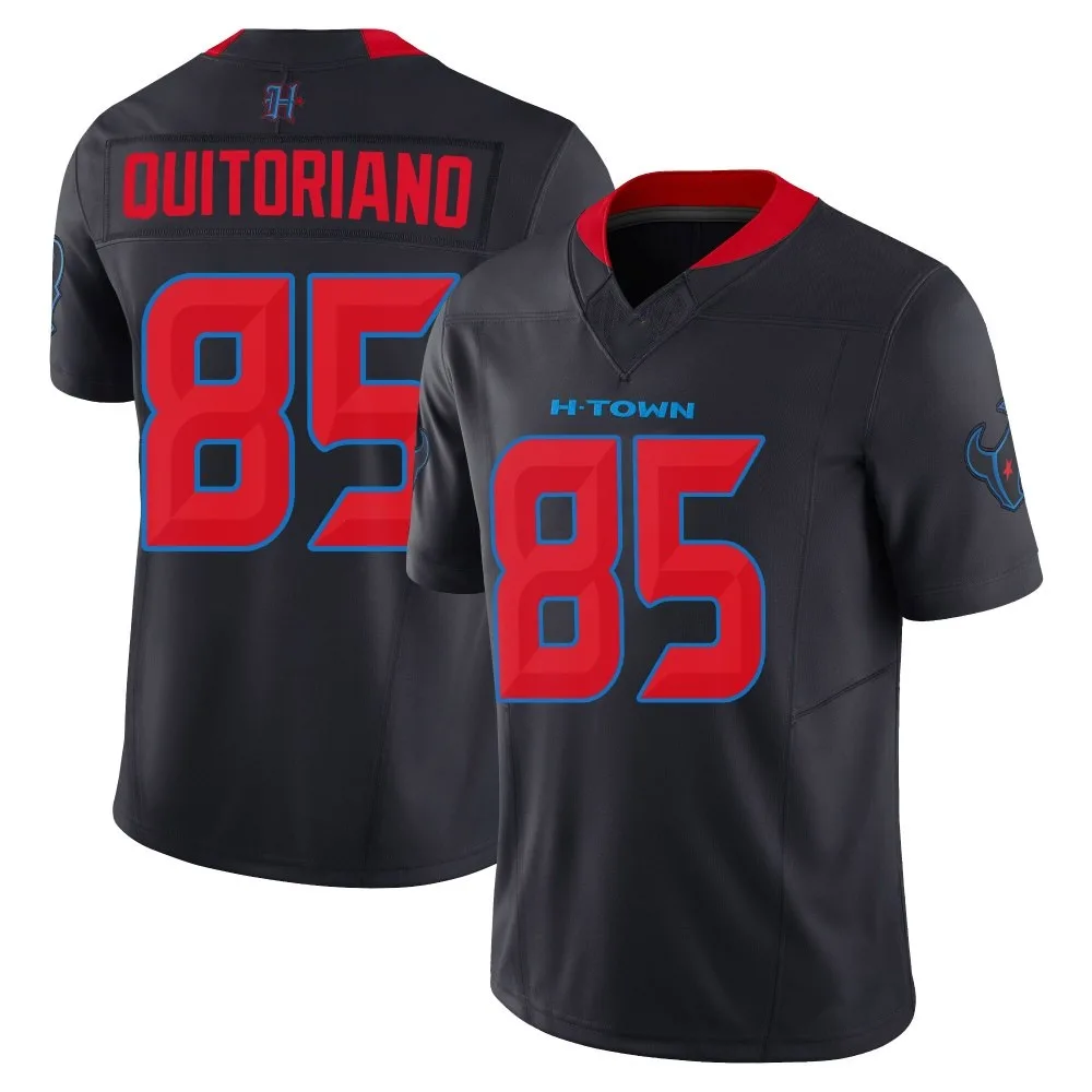 Youth Houston Texans Teagan Quitoriano Nike 2nd Alternate Vapor F.U.S.E. Limited Navy Jersey Youth Houston Texans Teagan Quitoriano Nike 2nd Alternate Vapor F.U.S.E. Limited Navy Jersey