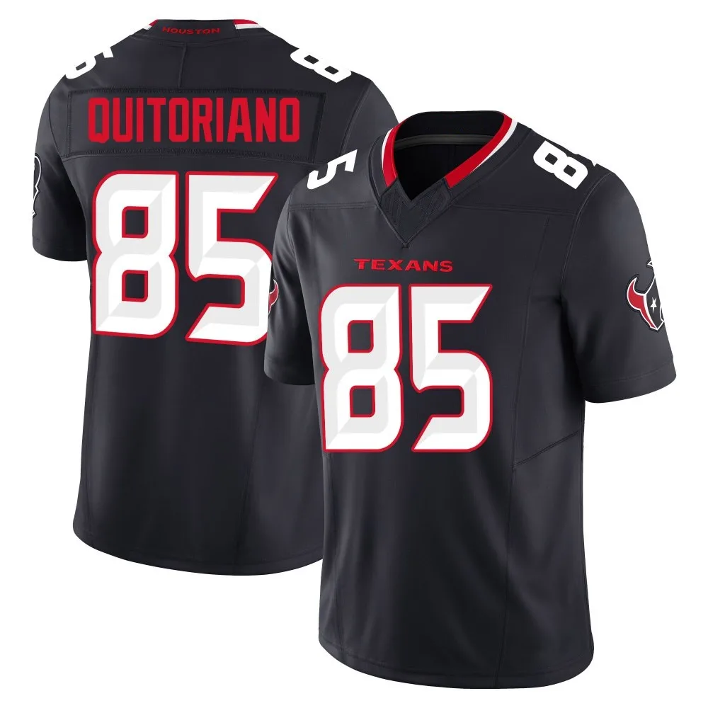 Youth Houston Texans Teagan Quitoriano Nike Alternate Vapor F.U.S.E. Limited Navy Jersey Youth Houston Texans Teagan Quitoriano Nike Alternate Vapor F.U.S.E. Limited Navy Jersey