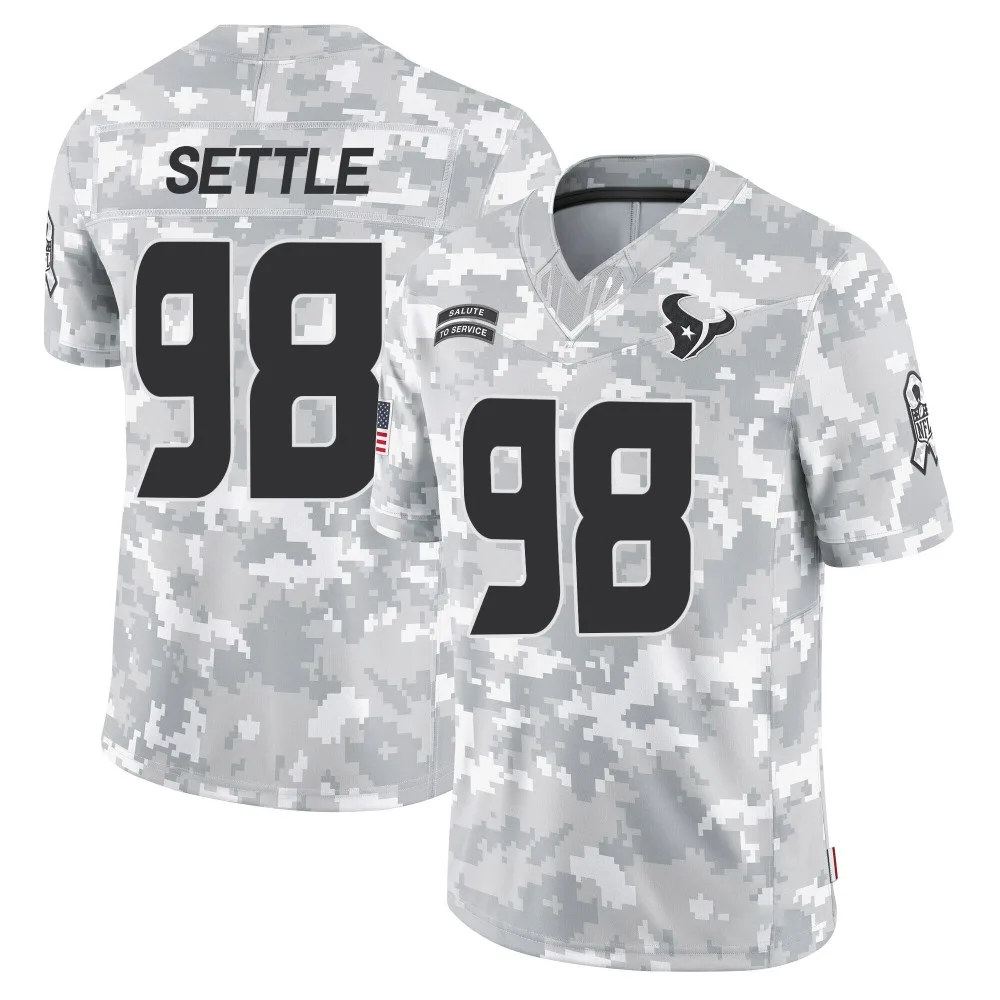 Youth Houston Texans Tim Settle Jr. Nike 2024 Salute to Service Limited Arctic Camo Jersey Youth Houston Texans Tim Settle Jr. Nike 2024 Salute to Service Limited Arctic Camo Jersey