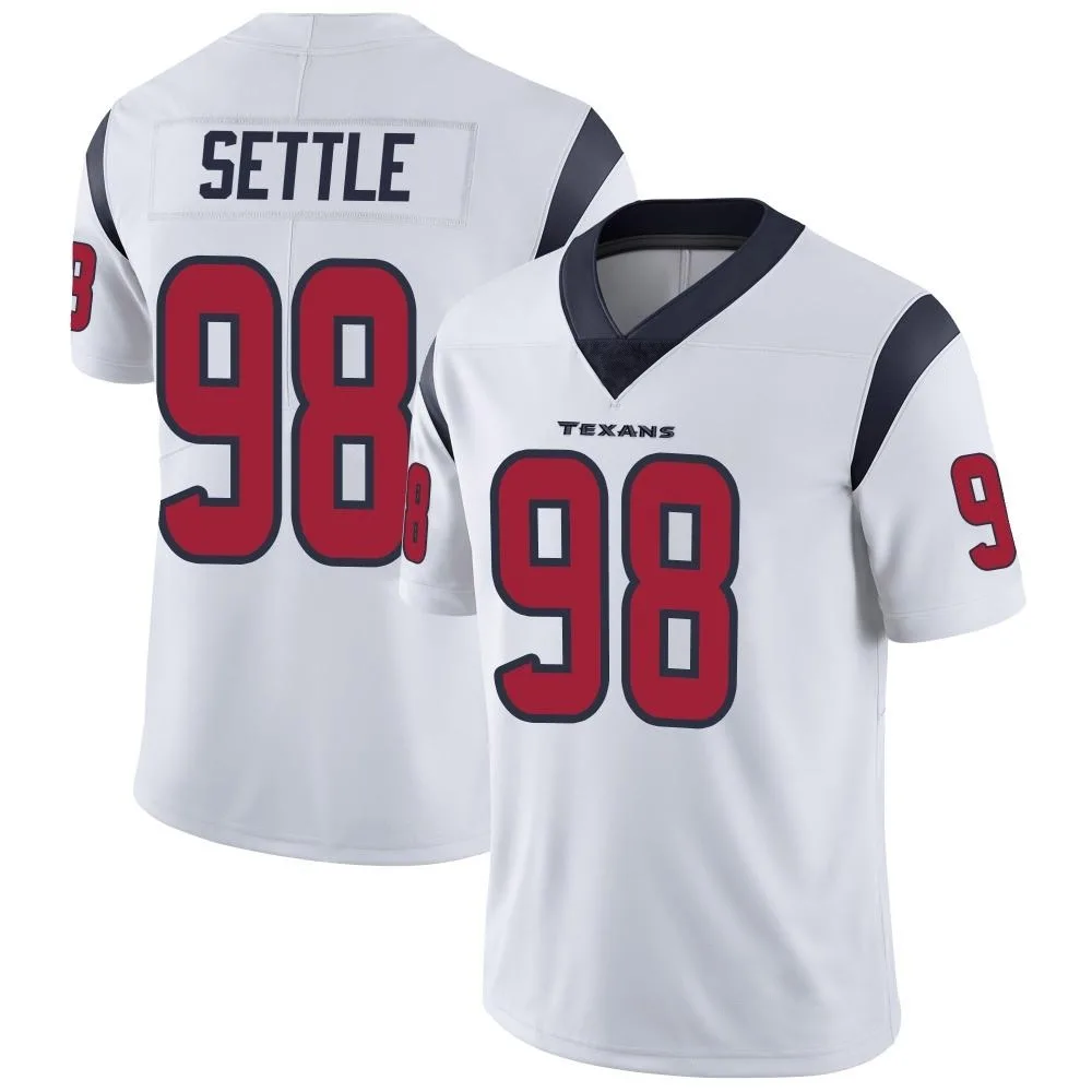 Youth Houston Texans Tim Settle Jr. Nike Vapor Untouchable Limited White Jersey Youth Houston Texans Tim Settle Jr. Nike Vapor Untouchable Limited White Jersey