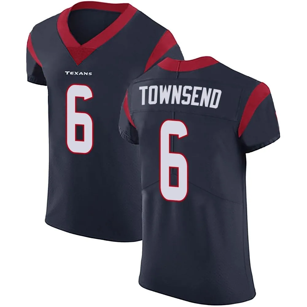 Men's Houston Texans Tommy Townsend Nike Team Color Vapor Untouchable Elite Navy Blue Jersey Men's Houston Texans Tommy Townsend Nike Team Color Vapor Untouchable Elite Navy Blue Jersey