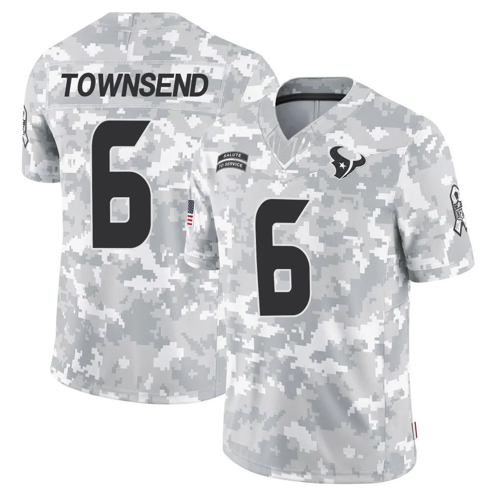 Youth Houston Texans Tommy Townsend Nike 2024 Salute to Service Limited Arctic Camo Jersey Youth Houston Texans Tommy Townsend Nike 2024 Salute to Service Limited Arctic Camo Jersey