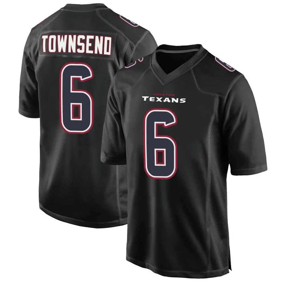 Youth Houston Texans Tommy Townsend Nike Fashion Game Black Jersey Youth Houston Texans Tommy Townsend Nike Fashion Game Black Jersey
