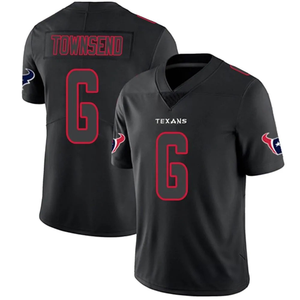 Youth Houston Texans Tommy Townsend Nike Limited Black Impact Jersey Youth Houston Texans Tommy Townsend Nike Limited Black Impact Jersey