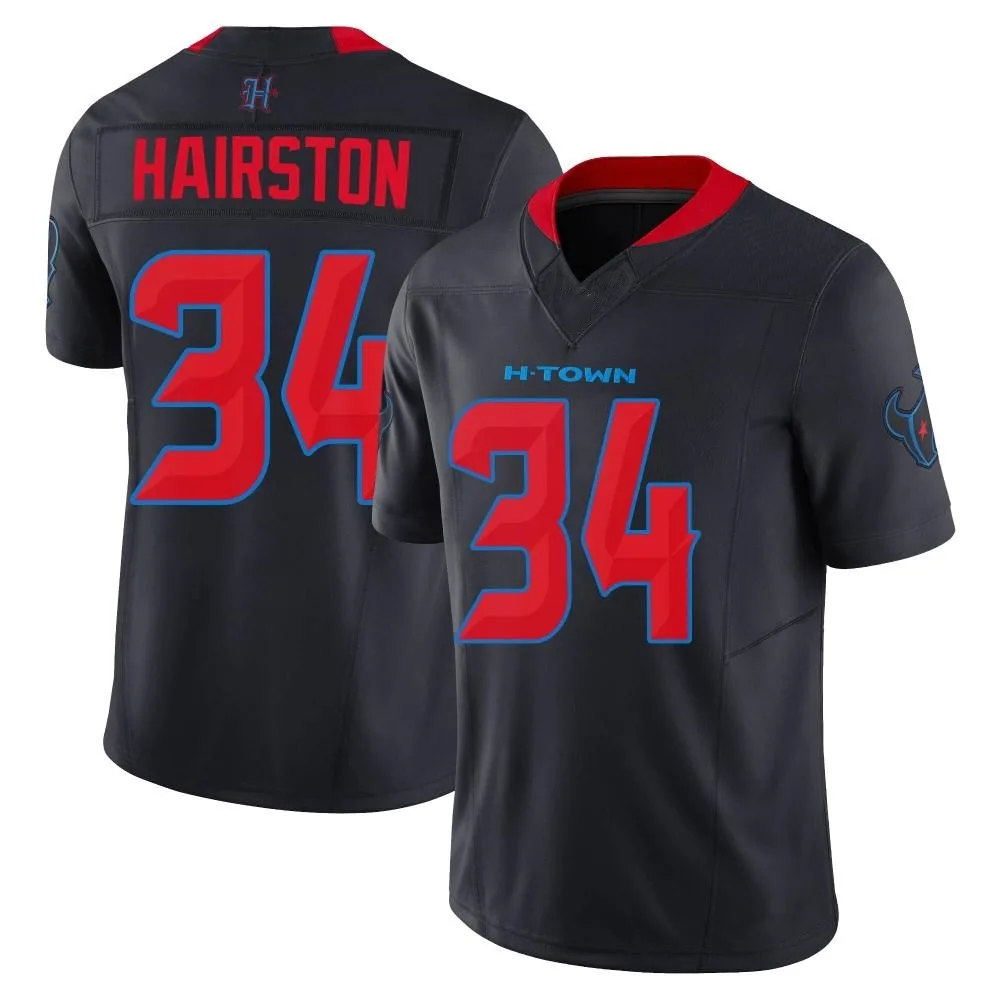 Men's Houston Texans Troy Hairston Nike 2nd Alternate Vapor F.U.S.E. Limited Navy Jersey Men's Houston Texans Troy Hairston Nike 2nd Alternate Vapor F.U.S.E. Limited Navy Jersey
