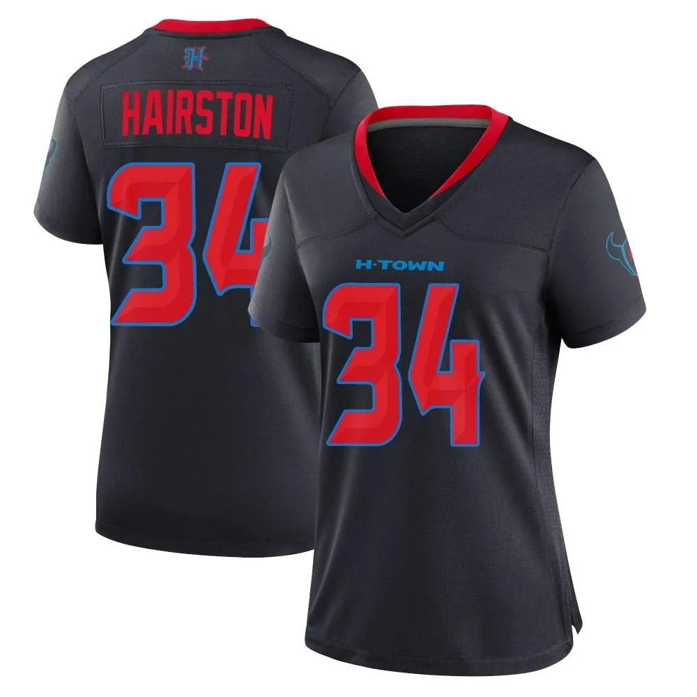 Women's Houston Texans Troy Hairston Nike 2nd Alternate Game Navy Jersey Women's Houston Texans Troy Hairston Nike 2nd Alternate Game Navy Jersey