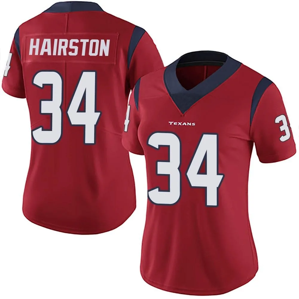 Women's Houston Texans Troy Hairston Nike Alternate Vapor Untouchable Limited Red Jersey Women's Houston Texans Troy Hairston Nike Alternate Vapor Untouchable Limited Red Jersey