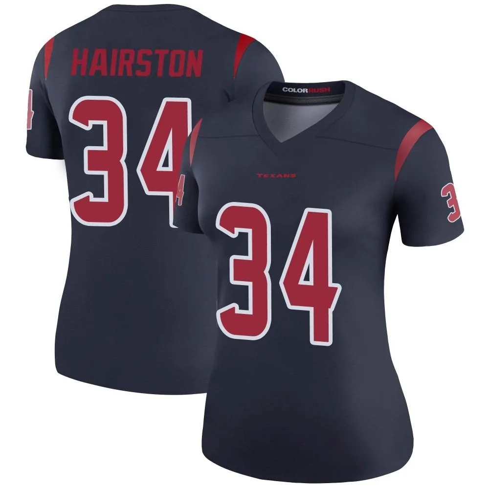 Women's Houston Texans Troy Hairston Nike Color Rush Legend Navy Jersey Women's Houston Texans Troy Hairston Nike Color Rush Legend Navy Jersey