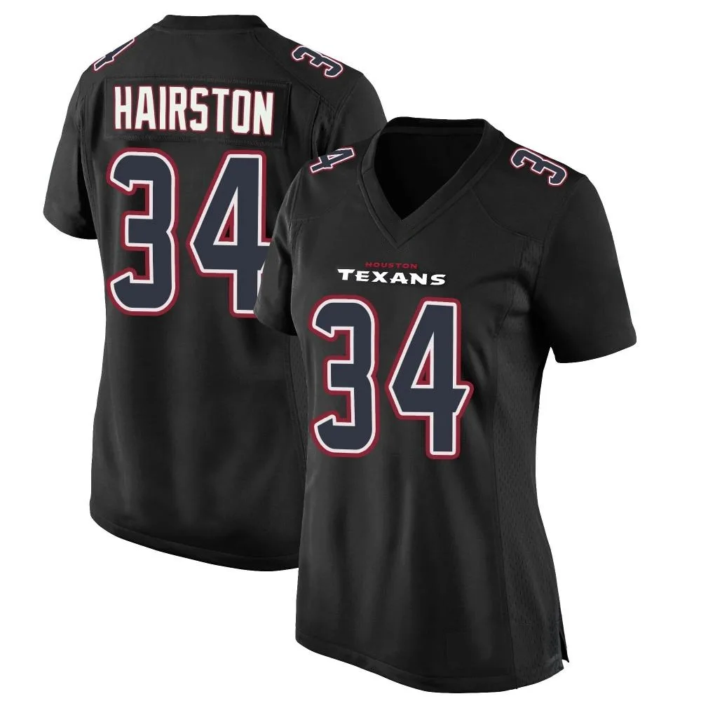 Women's Houston Texans Troy Hairston Nike Fashion Game Black Jersey Women's Houston Texans Troy Hairston Nike Fashion Game Black Jersey
