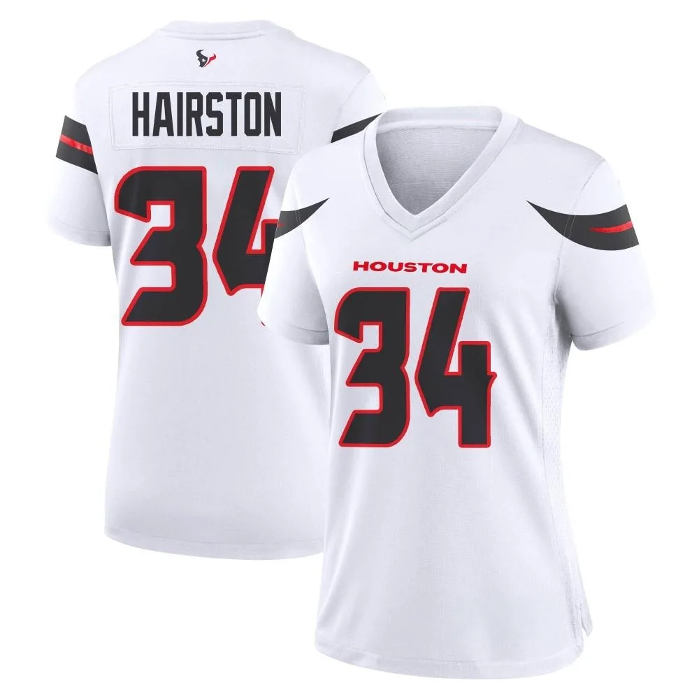 Women's Houston Texans Troy Hairston Nike Game White Jersey Women's Houston Texans Troy Hairston Nike Game White Jersey