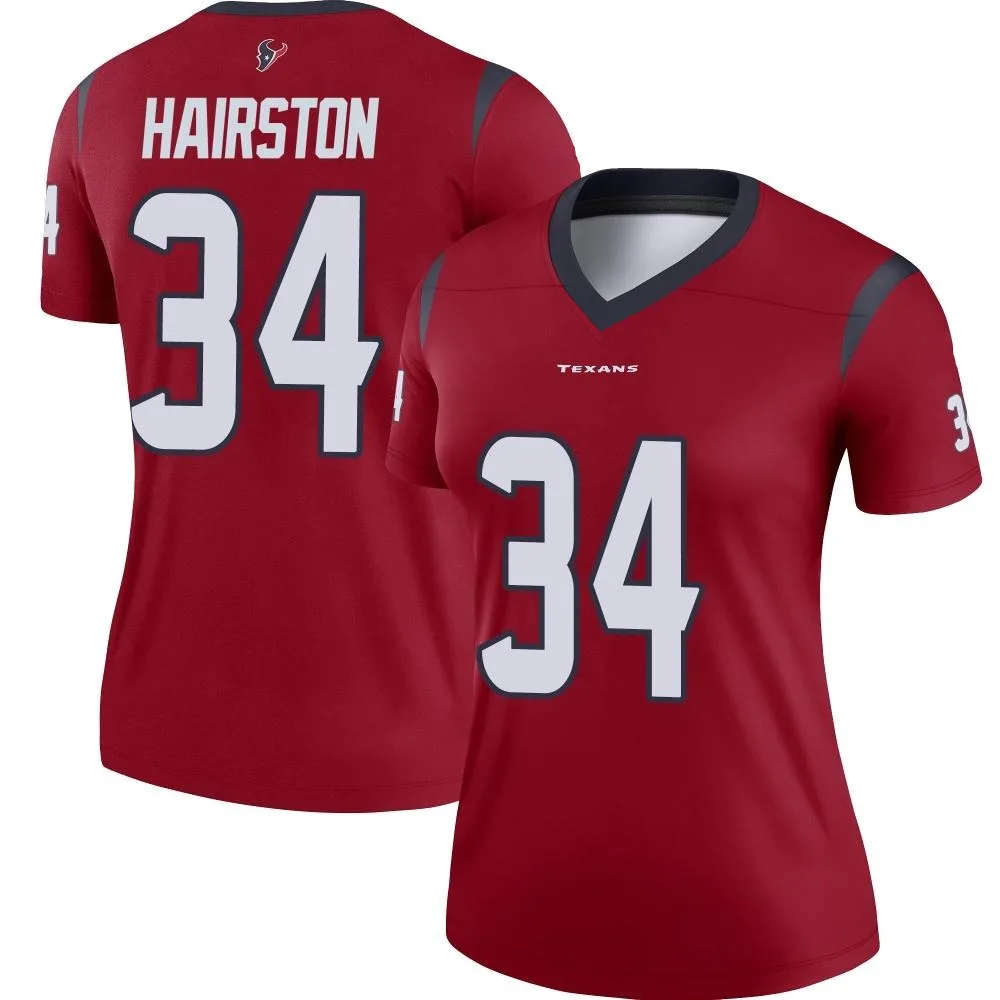 Women's Houston Texans Troy Hairston Nike Legend Red Jersey Women's Houston Texans Troy Hairston Nike Legend Red Jersey