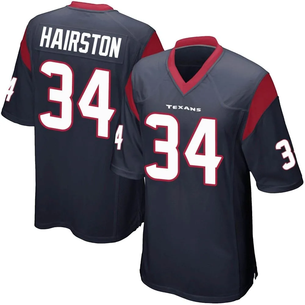 Youth Houston Texans Troy Hairston Nike Team Color Game Navy Blue Jersey Youth Houston Texans Troy Hairston Nike Team Color Game Navy Blue Jersey