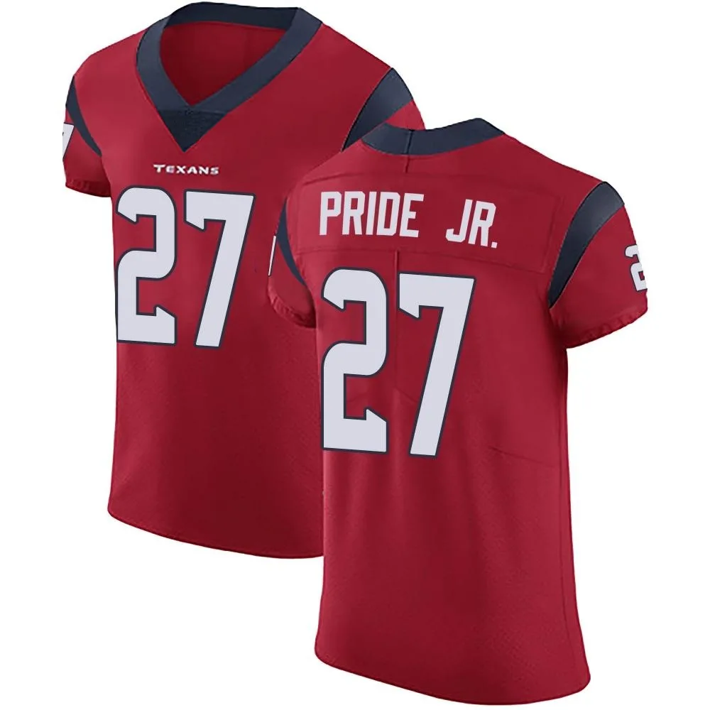 Men's Houston Texans Troy Pride Jr. Nike Alternate Vapor Untouchable Elite Red Jersey Men's Houston Texans Troy Pride Jr. Nike Alternate Vapor Untouchable Elite Red Jersey