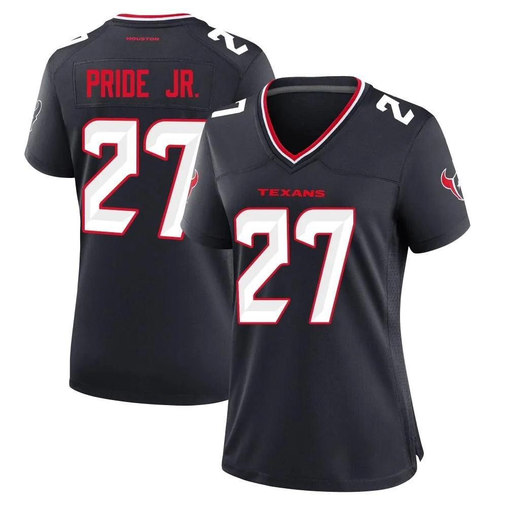 Women's Houston Texans Troy Pride Jr. Nike Team Game Navy Jersey Women's Houston Texans Troy Pride Jr. Nike Team Game Navy Jersey