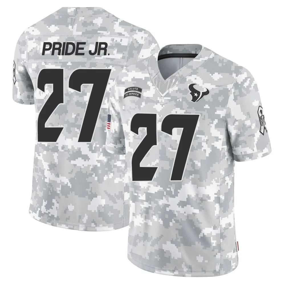 Youth Houston Texans Troy Pride Jr. Nike 2024 Salute to Service Limited Arctic Camo Jersey Youth Houston Texans Troy Pride Jr. Nike 2024 Salute to Service Limited Arctic Camo Jersey