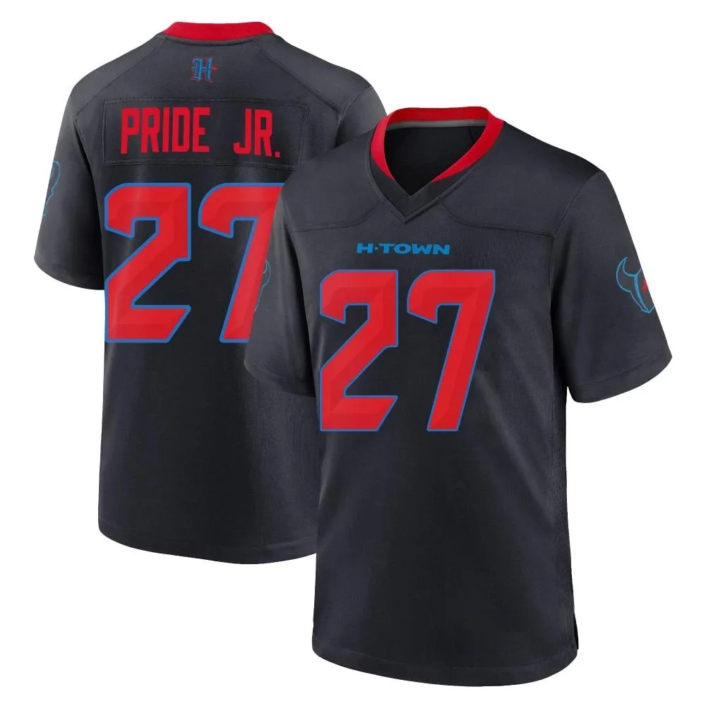 Youth Houston Texans Troy Pride Jr. Nike 2nd Alternate Game Navy Jersey Youth Houston Texans Troy Pride Jr. Nike 2nd Alternate Game Navy Jersey