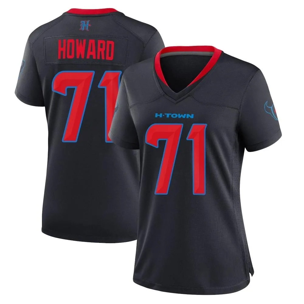 Women's Houston Texans Tytus Howard Nike 2nd Alternate Game Navy Jersey Women's Houston Texans Tytus Howard Nike 2nd Alternate Game Navy Jersey