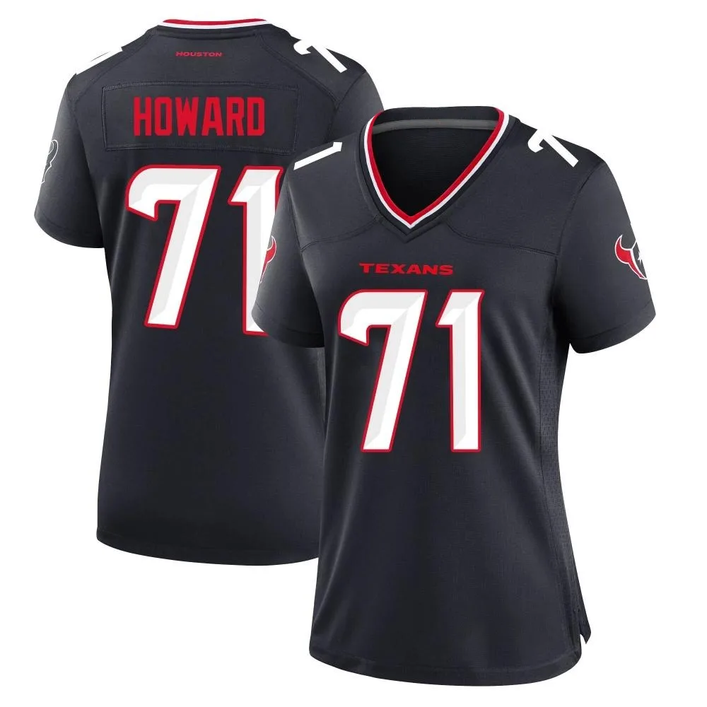 Women's Houston Texans Tytus Howard Nike Team Game Navy Jersey Women's Houston Texans Tytus Howard Nike Team Game Navy Jersey