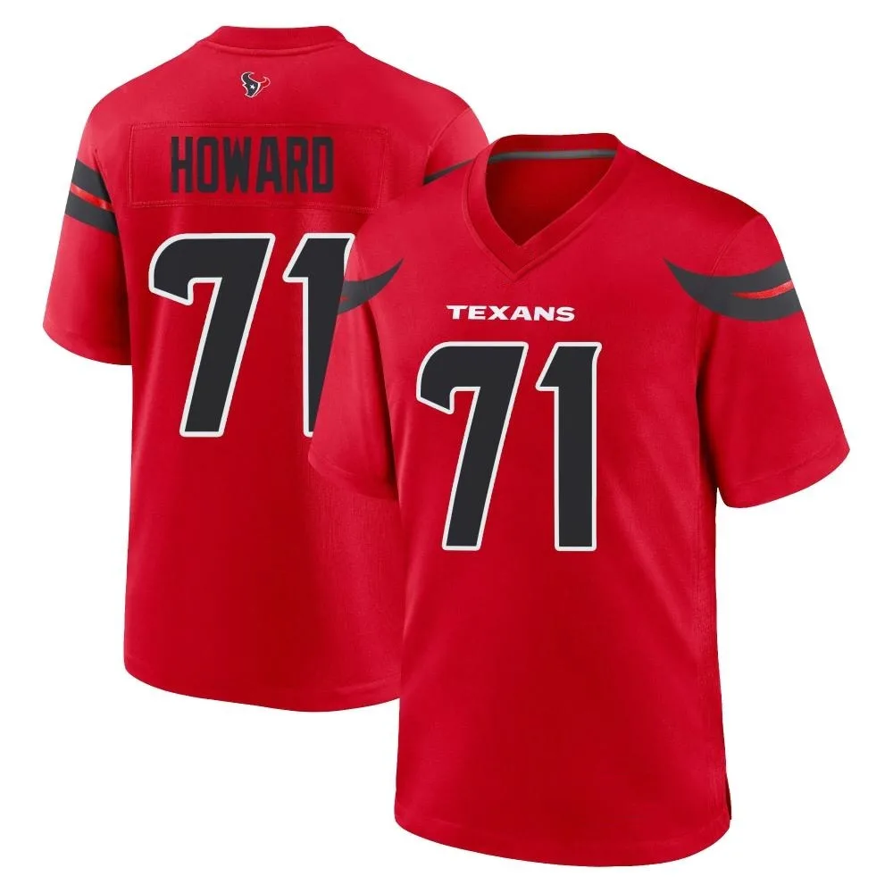 Youth Houston Texans Tytus Howard Nike Alternate Game Red Jersey Youth Houston Texans Tytus Howard Nike Alternate Game Red Jersey