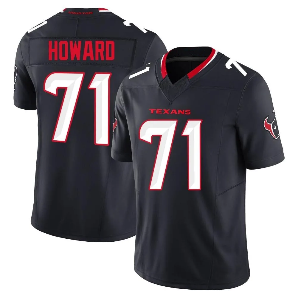 Youth Houston Texans Tytus Howard Nike Alternate Vapor F.U.S.E. Limited Navy Jersey Youth Houston Texans Tytus Howard Nike Alternate Vapor F.U.S.E. Limited Navy Jersey