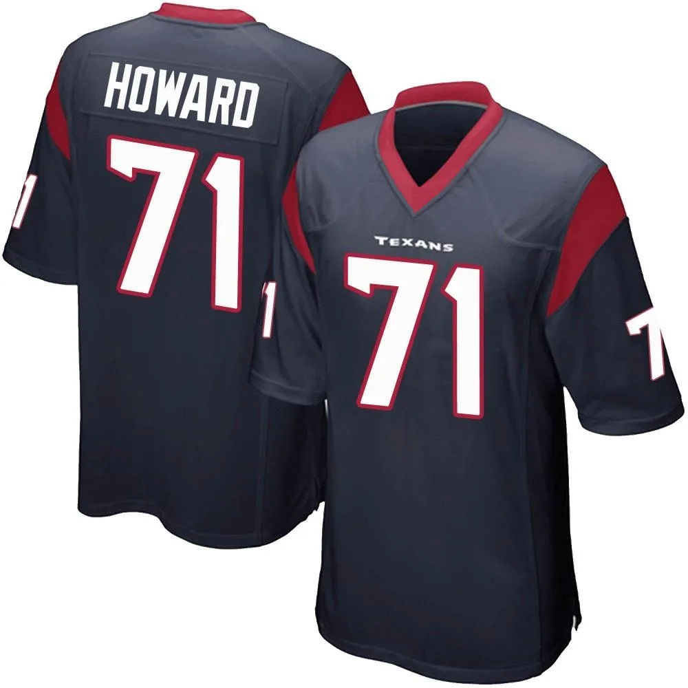 Youth Houston Texans Tytus Howard Nike Team Color Game Navy Blue Jersey Youth Houston Texans Tytus Howard Nike Team Color Game Navy Blue Jersey