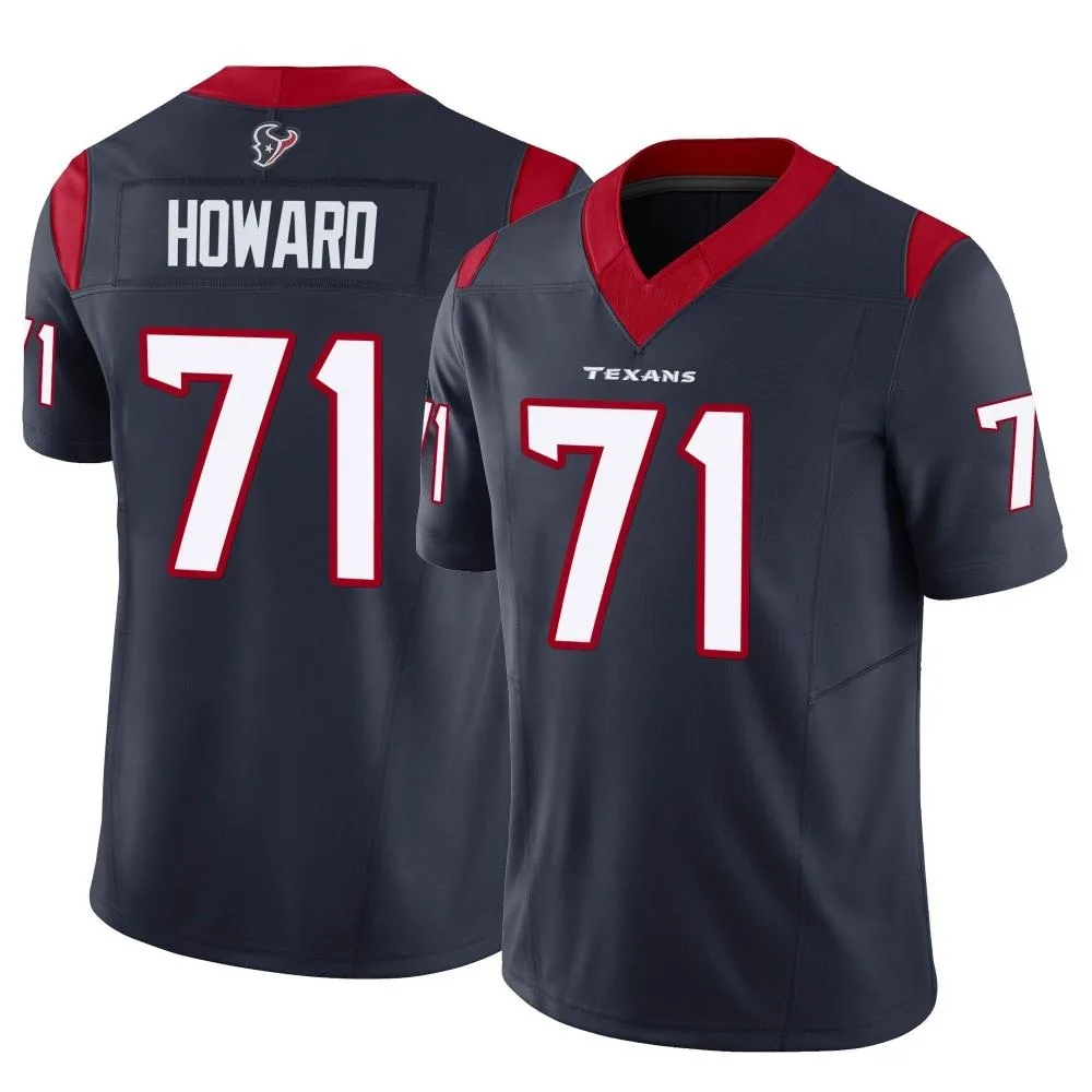 Youth Houston Texans Tytus Howard Nike Vapor F.U.S.E. Limited Navy Jersey Youth Houston Texans Tytus Howard Nike Vapor F.U.S.E. Limited Navy Jersey