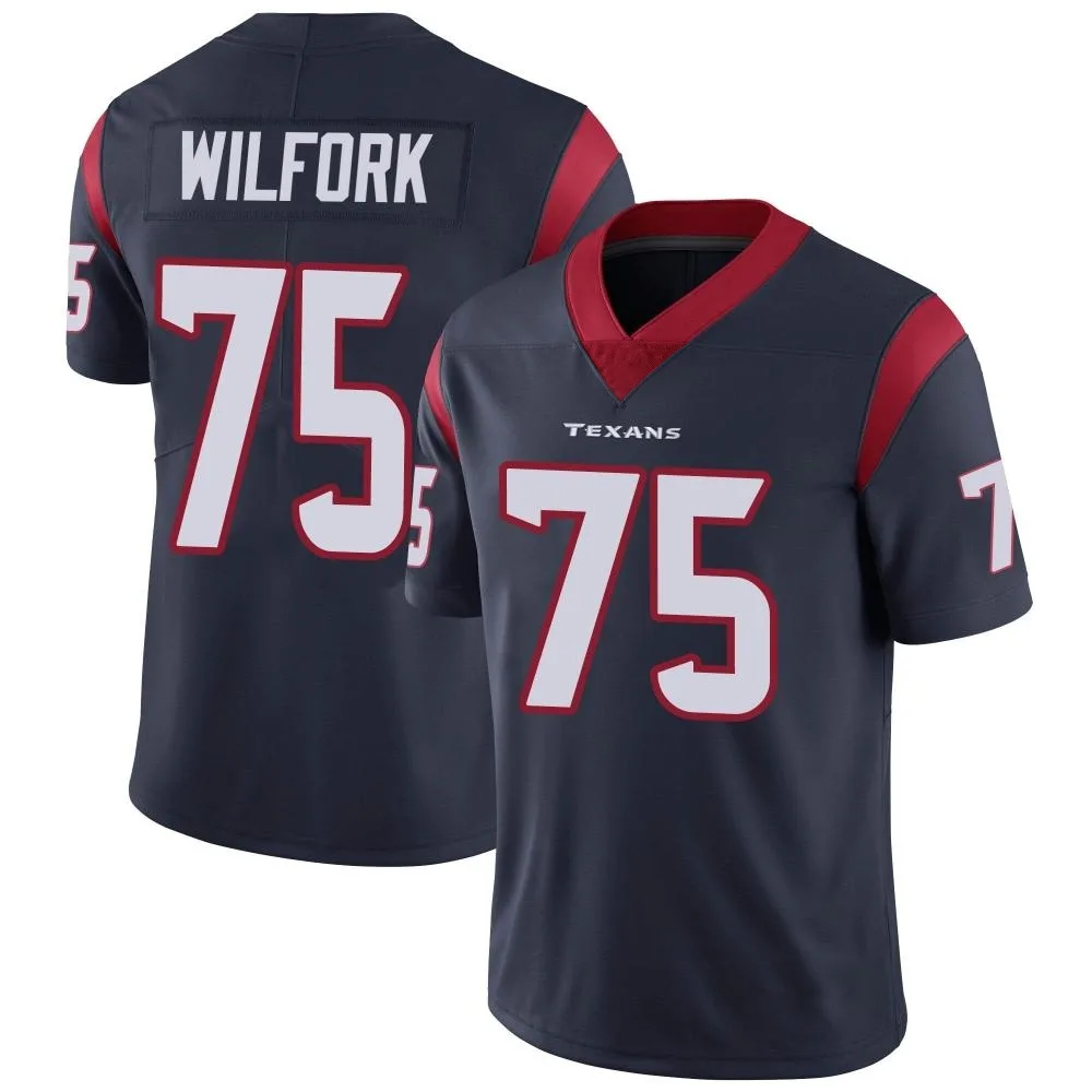 Men's Houston Texans Vince Wilfork Nike Team Color Vapor Untouchable Limited Navy Blue Jersey Men's Houston Texans Vince Wilfork Nike Team Color Vapor Untouchable Limited Navy Blue Jersey