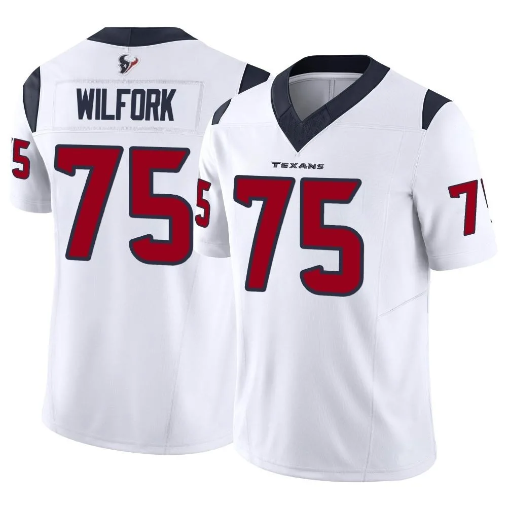 Men's Houston Texans Vince Wilfork Nike Vapor F.U.S.E. Limited White Jersey Men's Houston Texans Vince Wilfork Nike Vapor F.U.S.E. Limited White Jersey