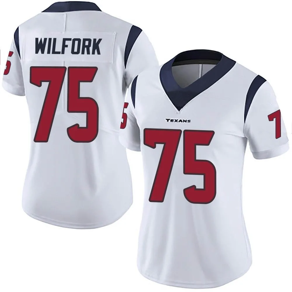 Women's Houston Texans Vince Wilfork Nike Vapor Untouchable Limited White Jersey Women's Houston Texans Vince Wilfork Nike Vapor Untouchable Limited White Jersey
